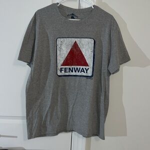 Fenway Park Chowderheadz Boston Red Sox Citgo Sign T Shirt Size XL Gray Vintage